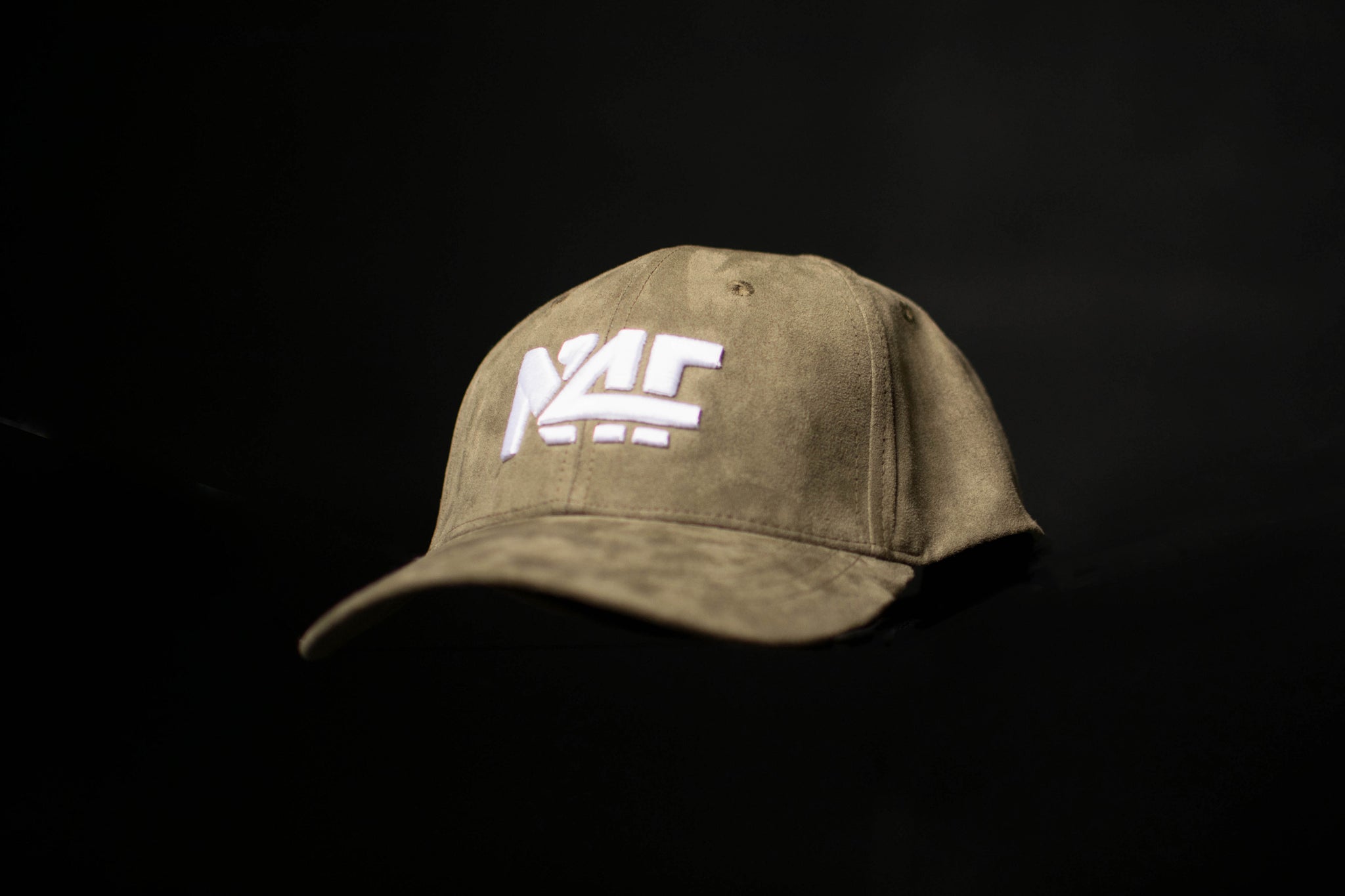 Suede Ball Cap - Olive